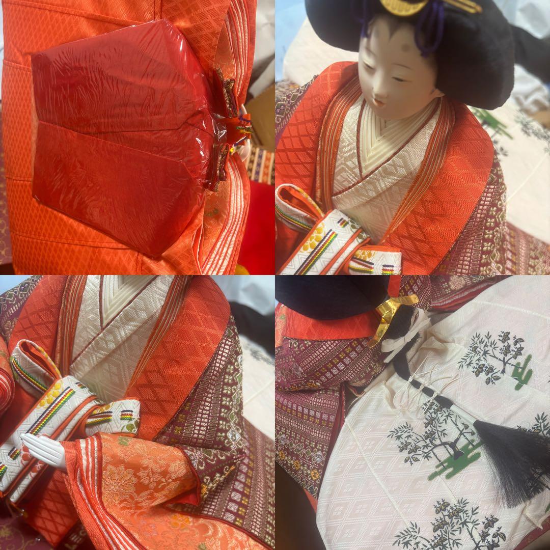 値下げ交渉可能！　美品　高級品　雛人形　親王飾り平安一甫　本製品　115センチ