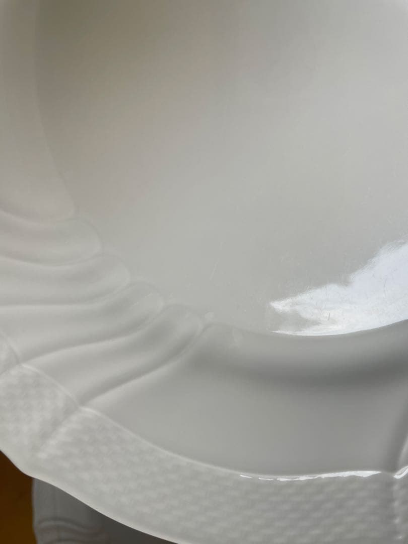 ジノリ　ベッキオホワイト　ディナープレート26cm×5