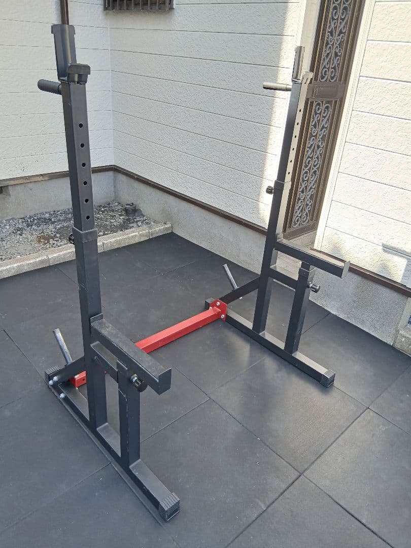 GronG バーベルスタンド ベンチプレスラック スクワットラック