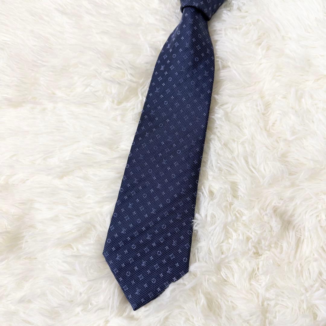 現行モデル✨LOUIS VUITTON ルイヴィトン　ネクタイ　モノグラム　美品