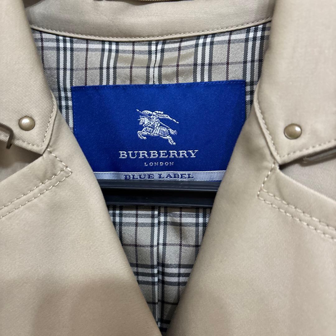 【美品】BURBERRY ブルーレーベル　ベージュ トレンチコート