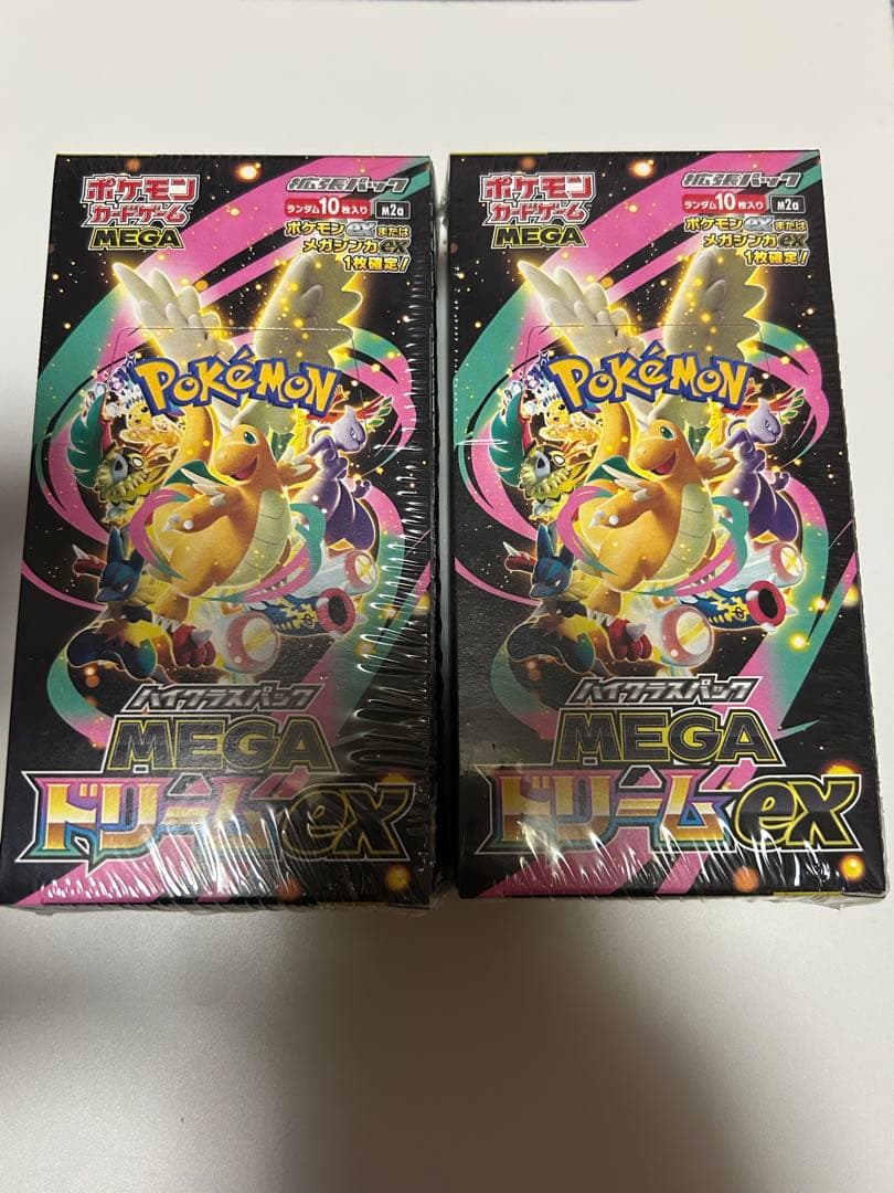 ポケモンカードゲーム MEGAドリームex 未開封シュリンク付き品