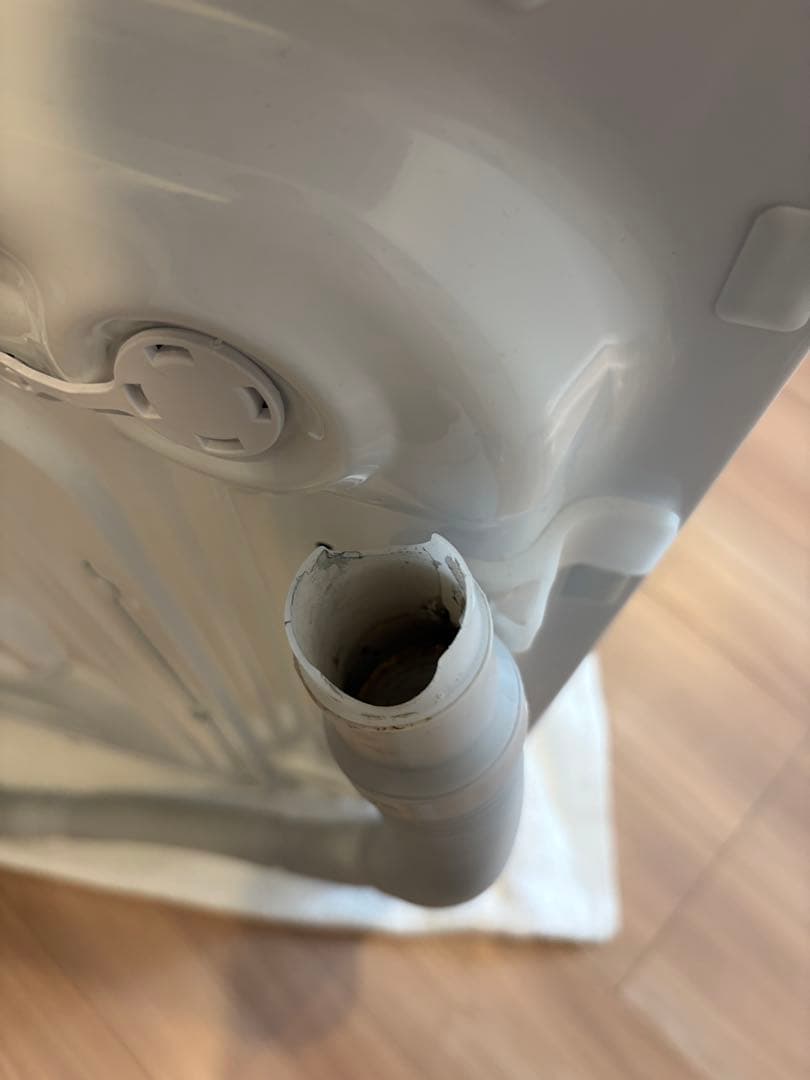 AQUA ドラム式電気洗濯機 8kg ホワイト AQW-F8N