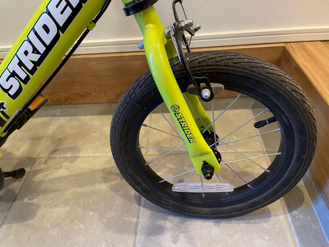 STRIDER 14X バランスバイク イエロー 14インチ　幼児用自転車