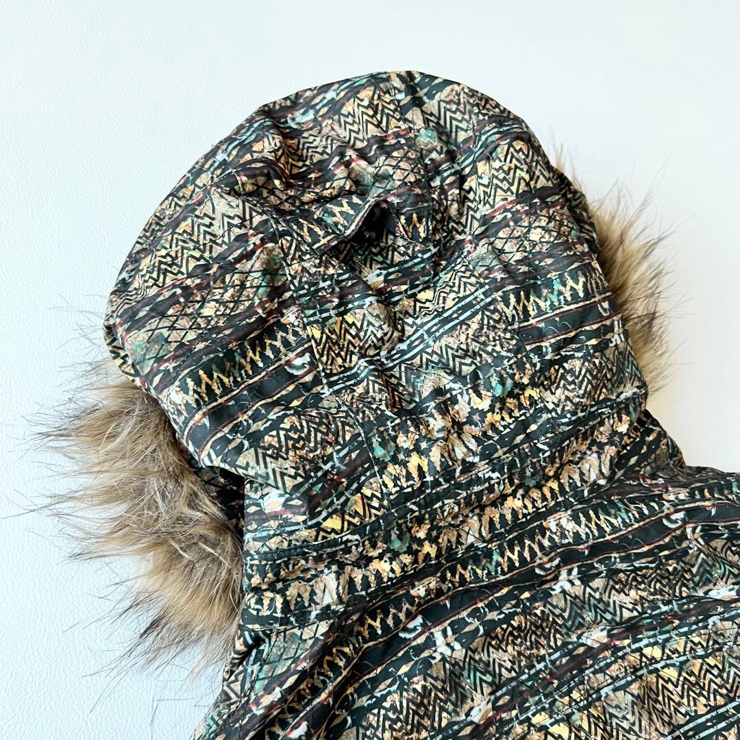 3227【新品】バートン　ジャケット タグ付き ノルディック柄　M ブラウン