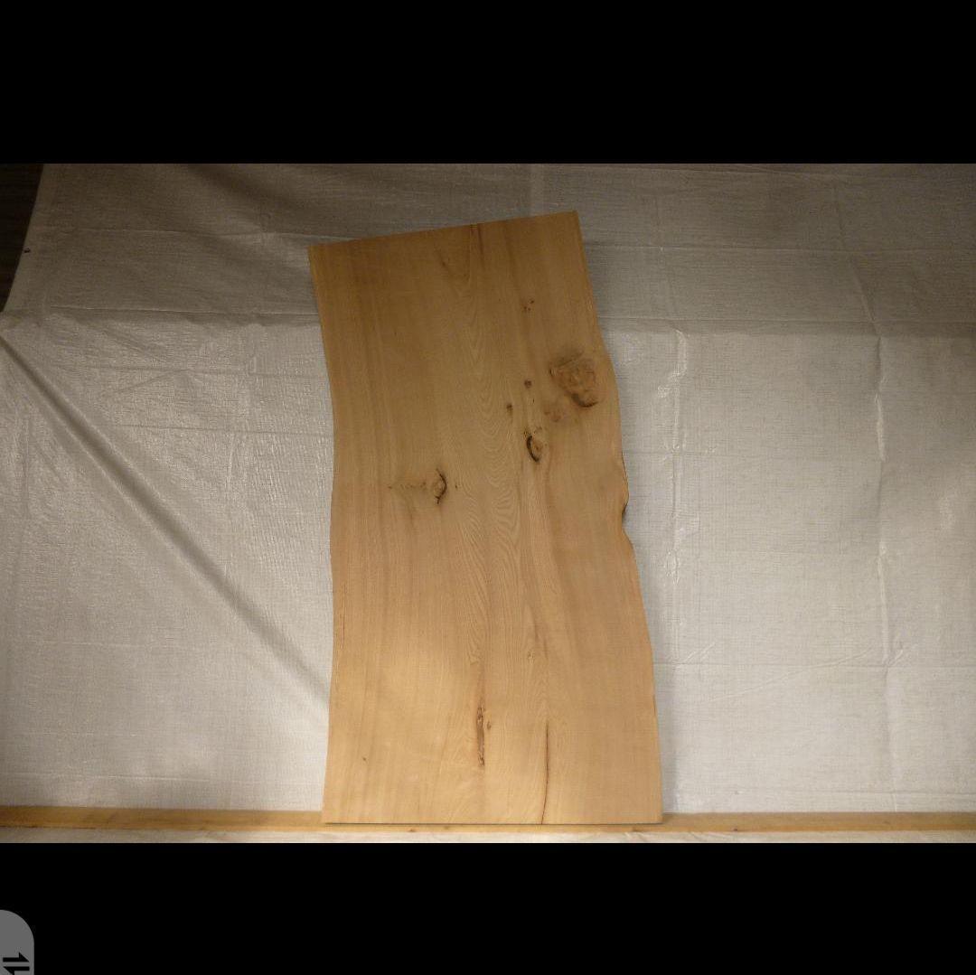 送料込　一枚板　ニレ　楡　無垢材　天板　テーブル　カウンター　DIY　番号5