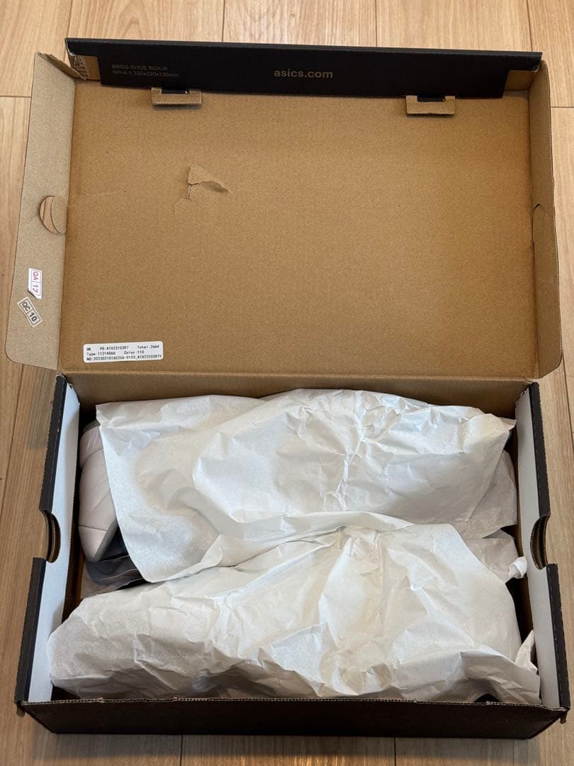 【新品未使用/希少】28cm (白)アシックス/GOLDSTAGE SETDO