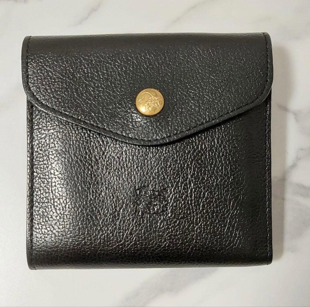 イルビゾンテ 二つ折り財布 黒