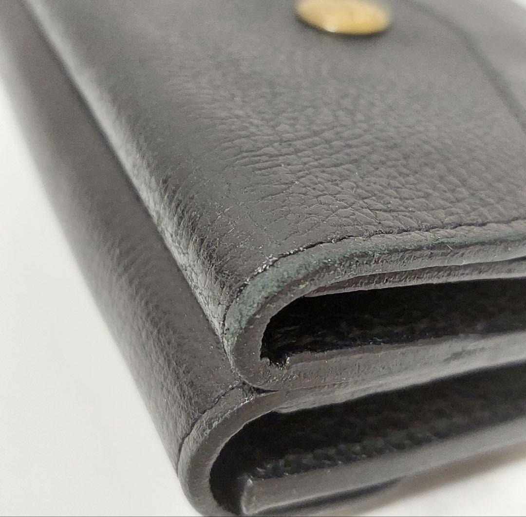 イルビゾンテ 二つ折り財布 黒