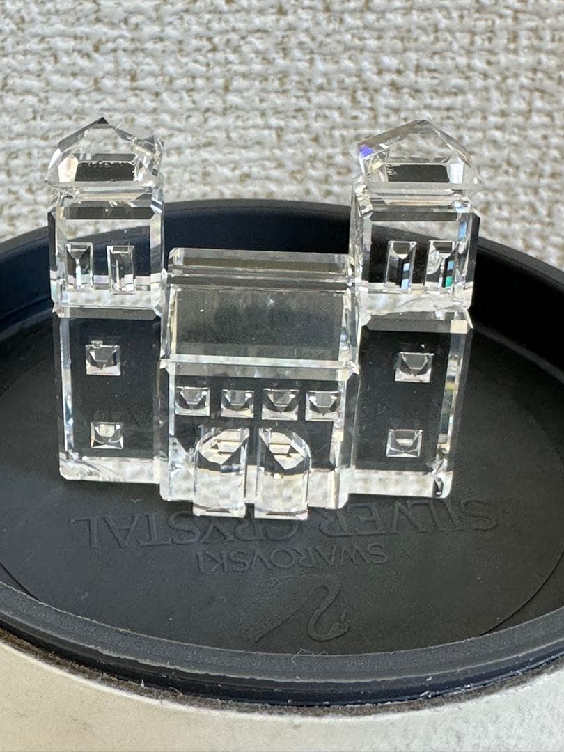 スワロフスキー スワン ハリネズミ ブタ ウサギ 小鳥 城など 8点