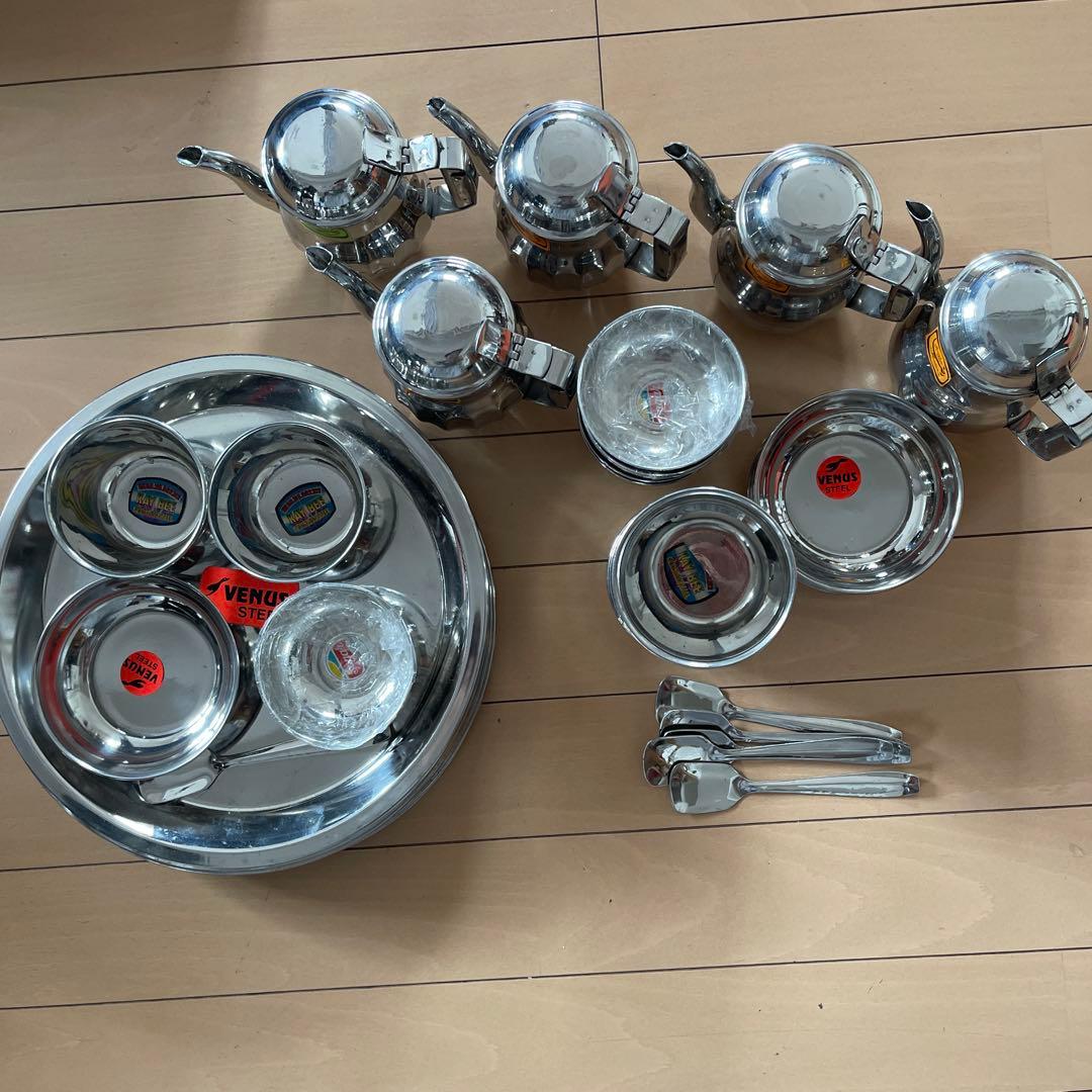 ヴィンテージ　カレー食器セット