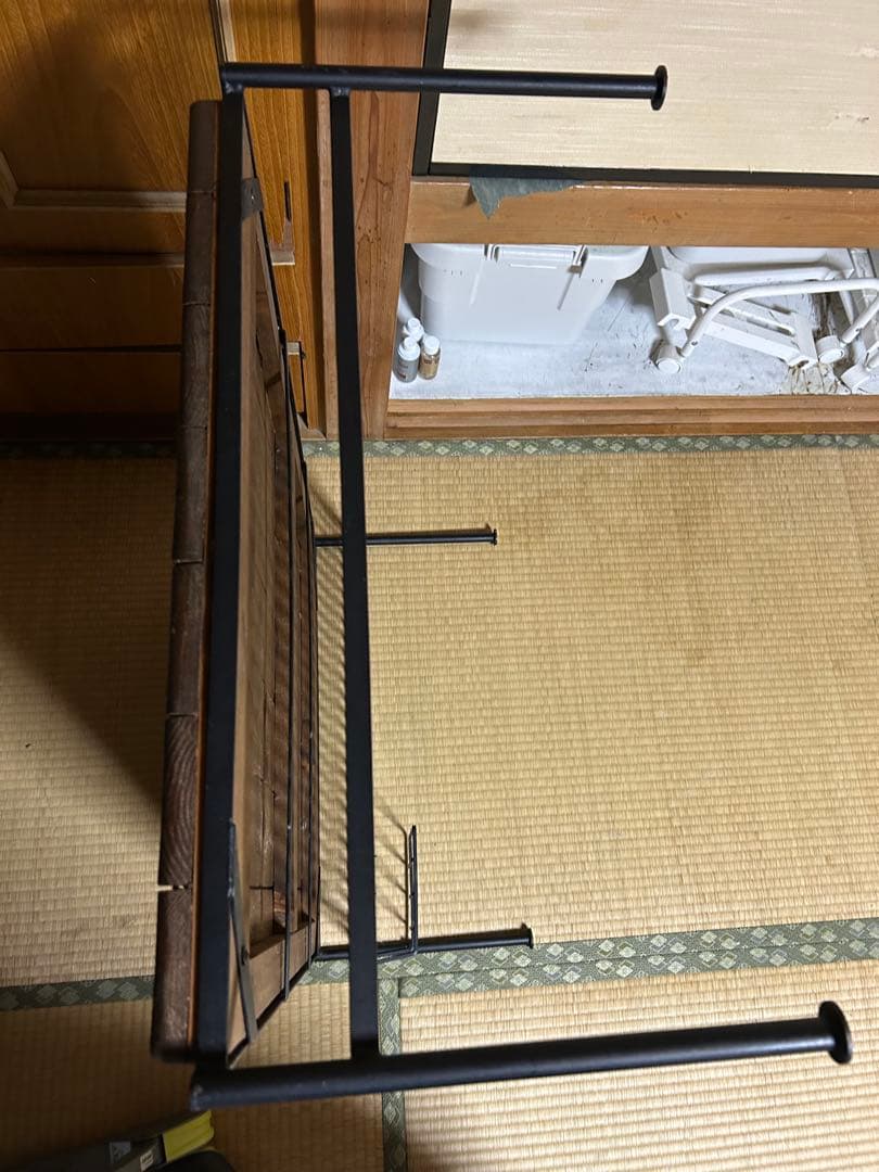 ウッド デスク アイアン
