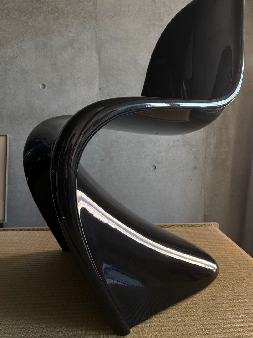 椅子 Vitra panton chair classic black