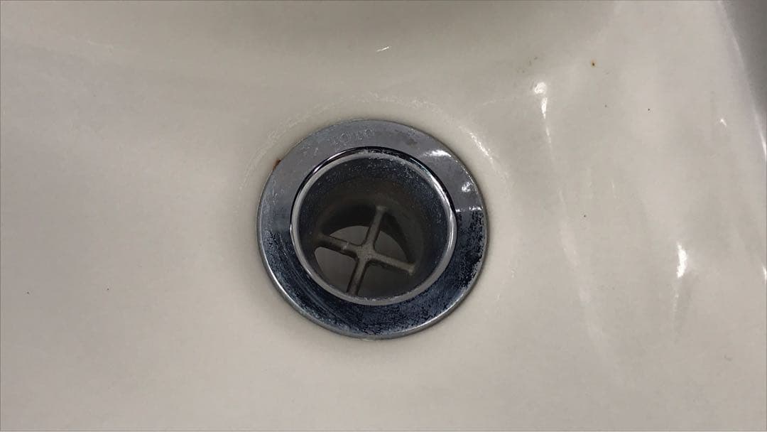 TOTO 壁掛洗面器　L90DR #SC1 パステルアイボリー　中古