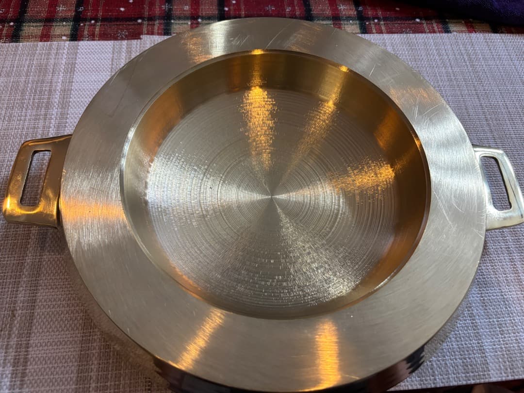 真鍮製　ムーガタ鍋