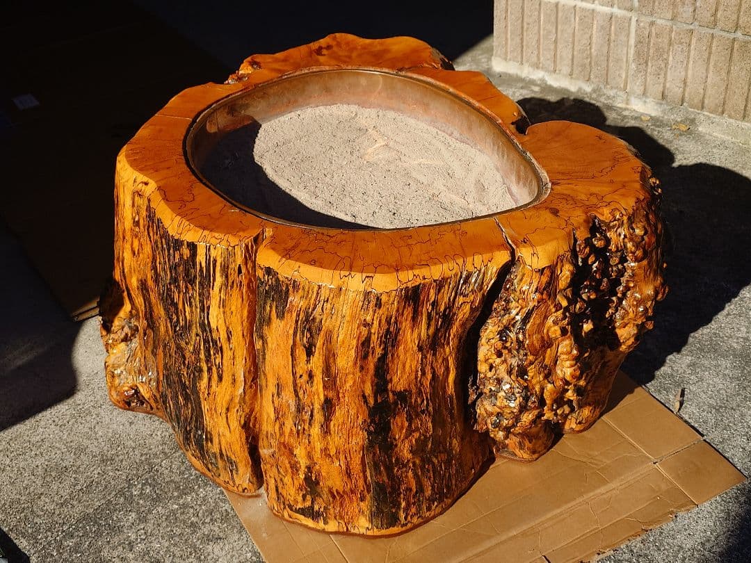 希少☆無垢材　火鉢