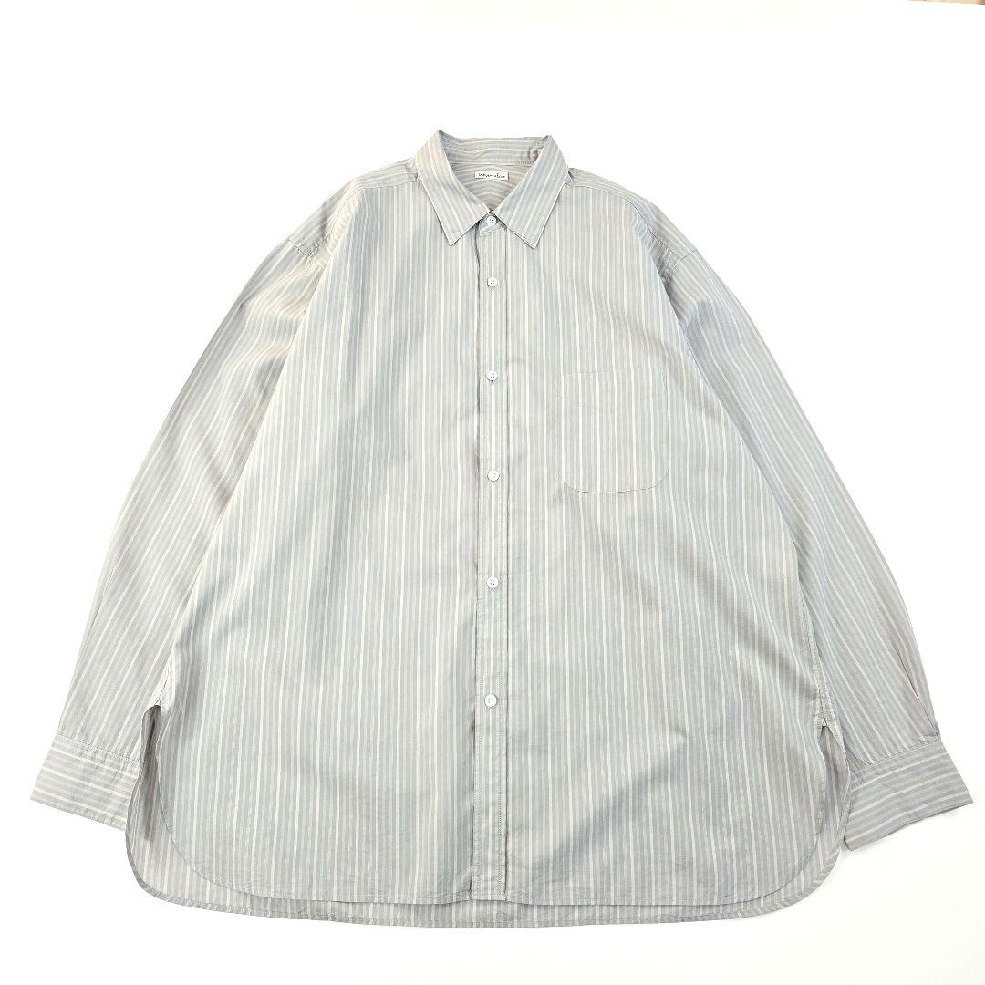 極美品★スティーブンアラン ストライプ レギュラーカラー シャツ　XL　2万