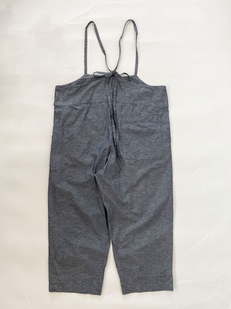 ゆかまま◡̈nest robe |UpcycleLinoダンガリーサロペット