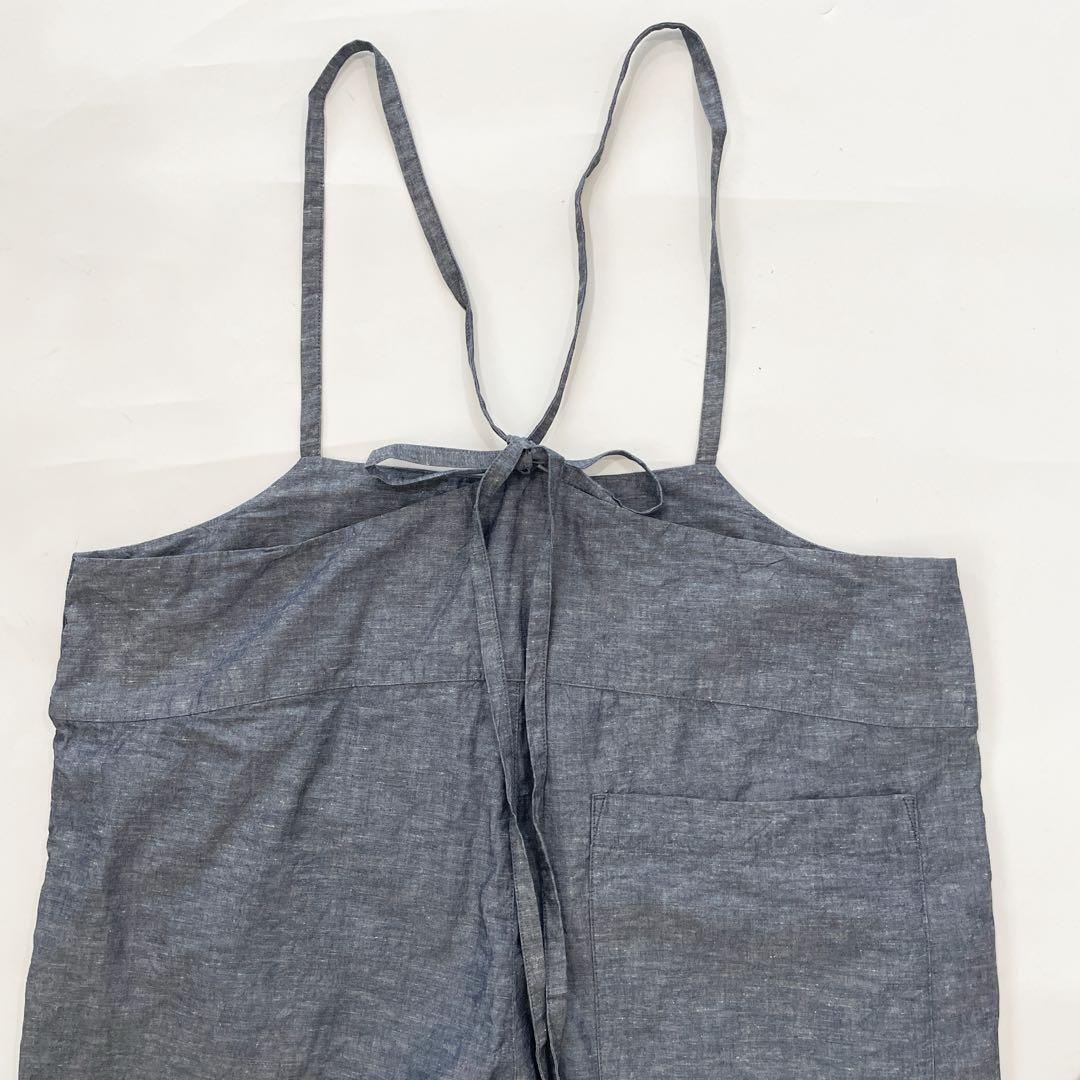 ゆかまま◡̈nest robe |UpcycleLinoダンガリーサロペット