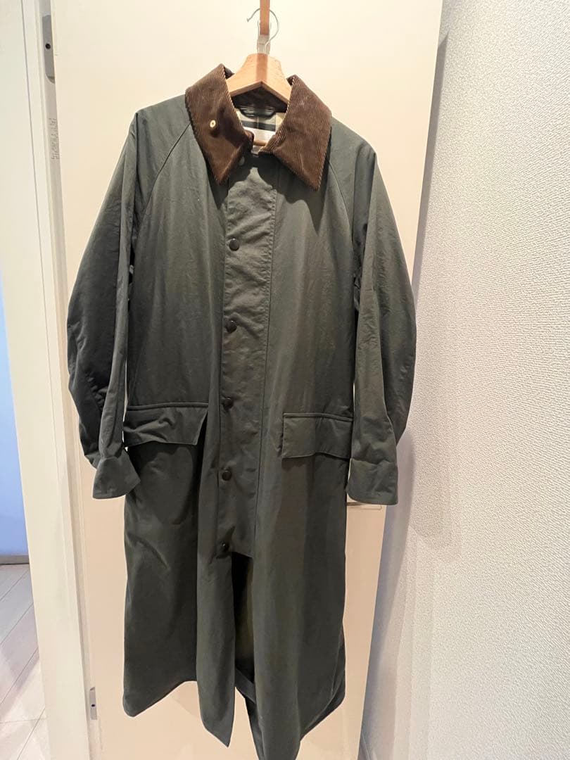 journal standard別注barbourロングコート 38