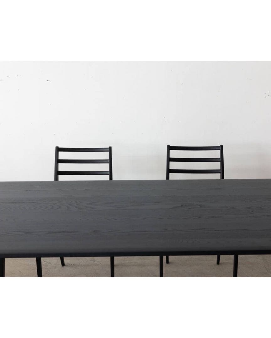 ELEGANCE ダイニングチェア ホワイトアッシュ材 / Black