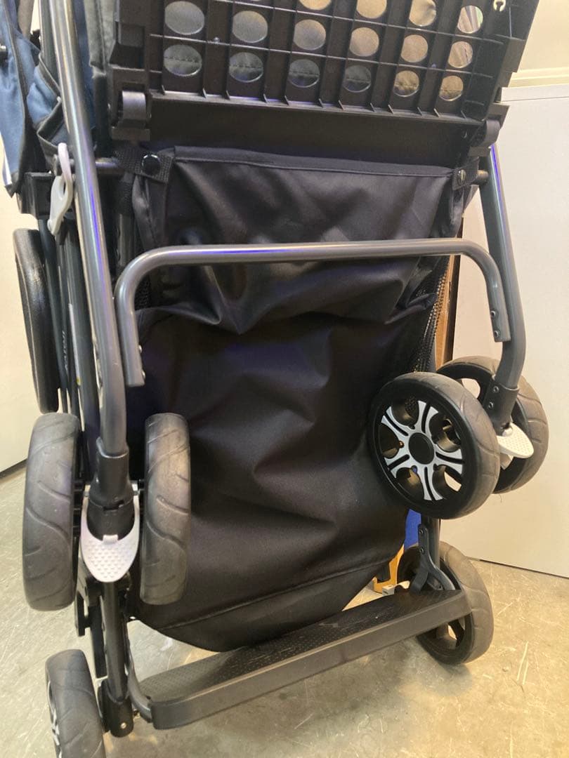 美品 KATOJI ベビーカー 2人でゴーDX 2人乗り 未使用カバー付き