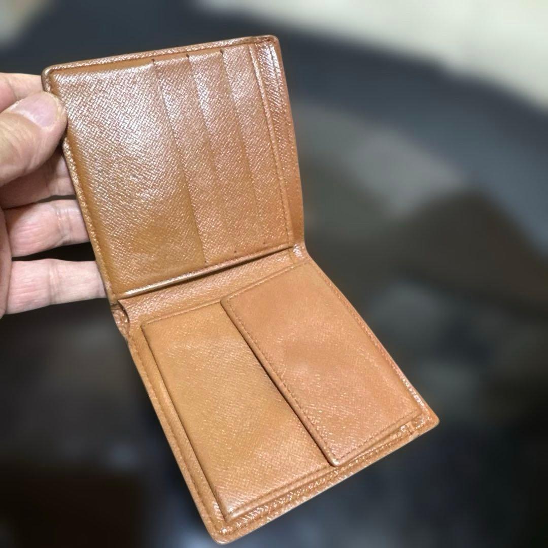 ⑧☆良品☆モノグラム♪マルコ☆2つ折り財布★ポケットあり