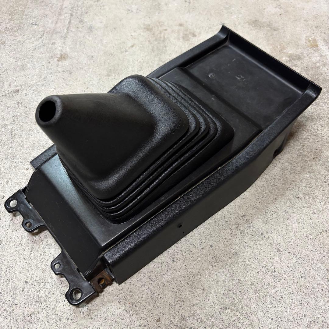 【当時物】 AE86 シフトパネルコンソール + シフトブーツ レビン トレノ