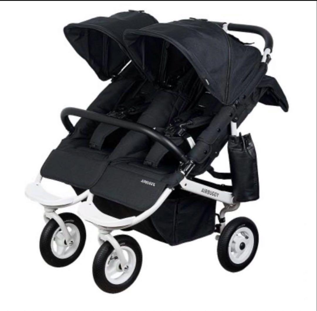 再値下げ！【直営店限定カラー】エアバギーココダブルフロムバースブラック双子