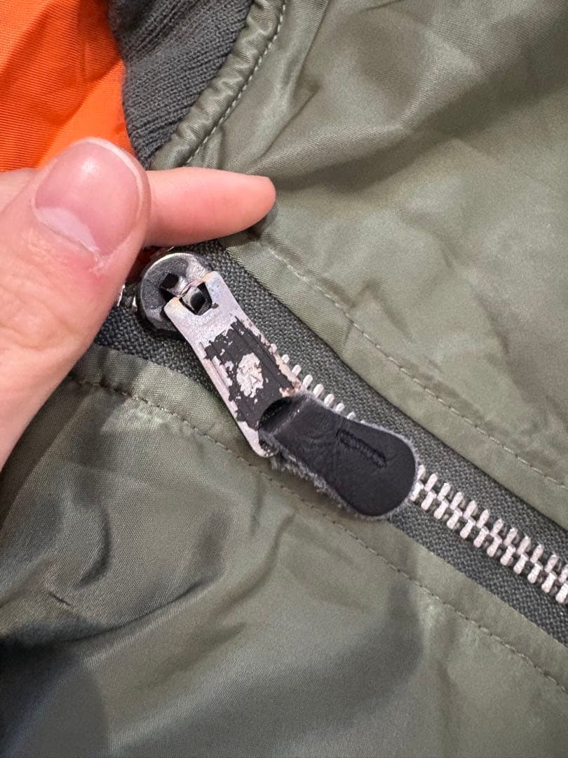 90s CONCORD 短丈MA-1ジャケット