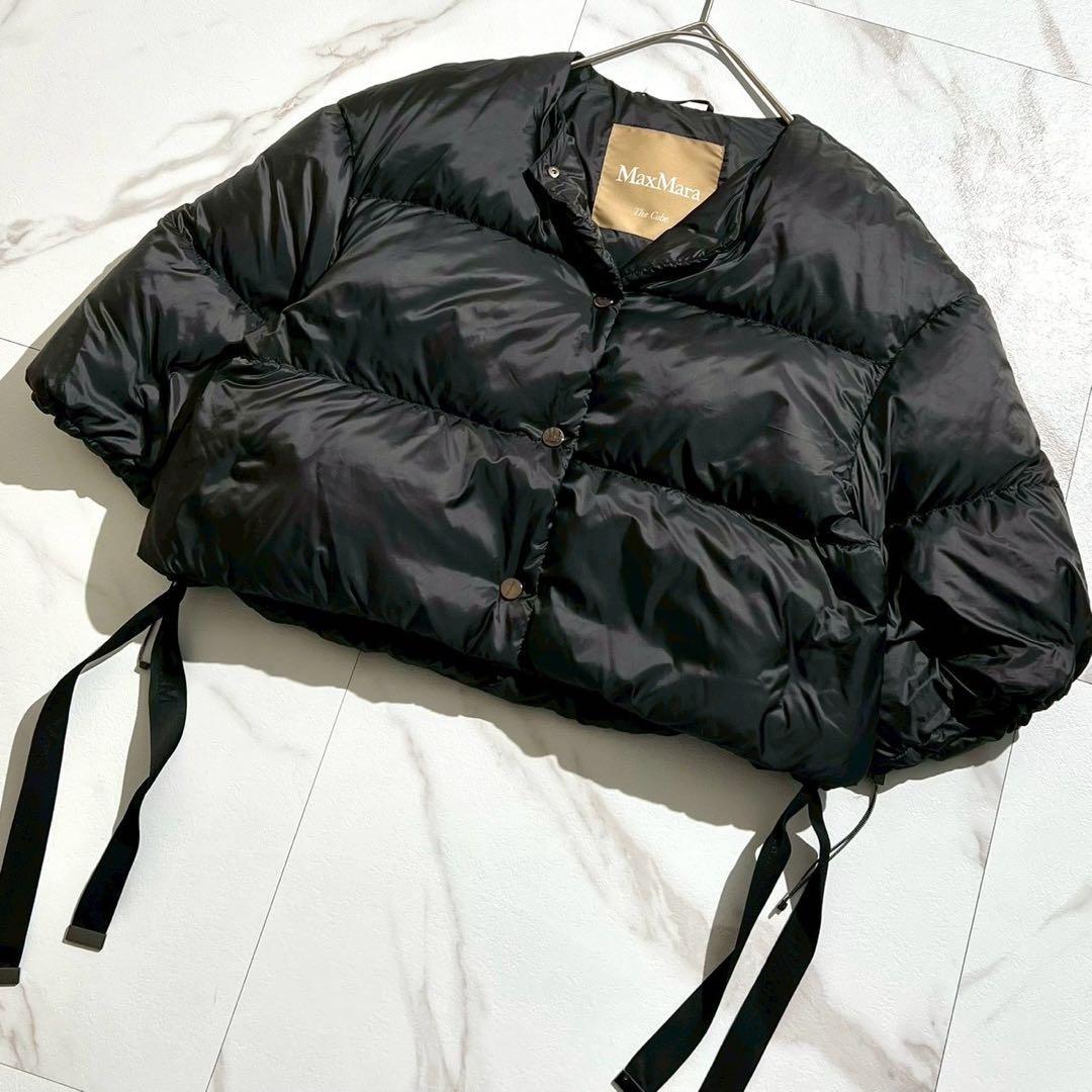 美品 24AW✨Max Mara The Cube クロップド ダウンジャケット