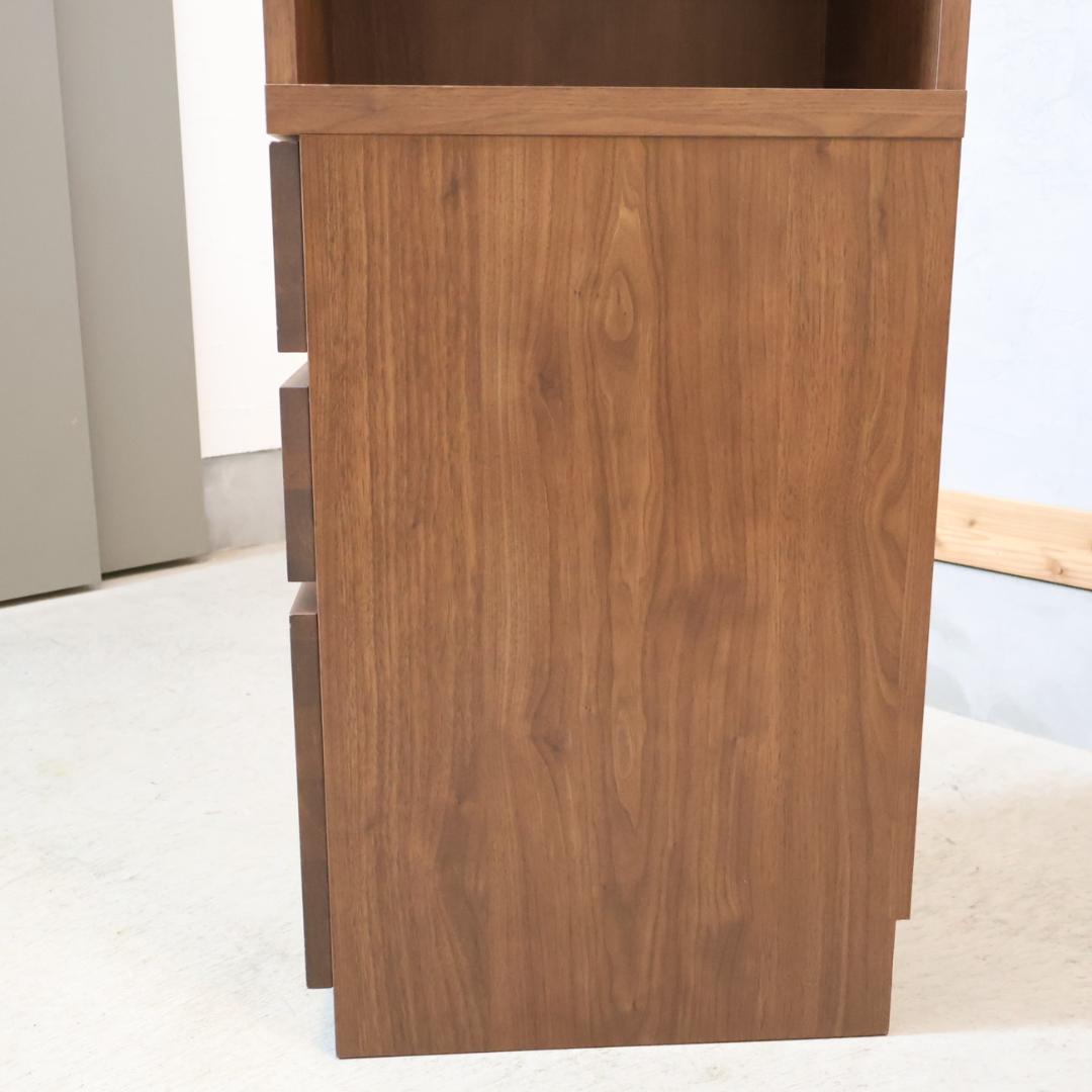 HOTTA WOODY アルダー材 本棚 ブックシェルフ 収納ラック サイド