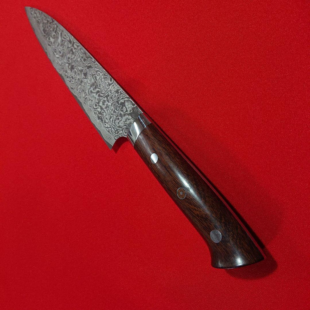 本物ダマスカス包丁 雷神 越前数馬