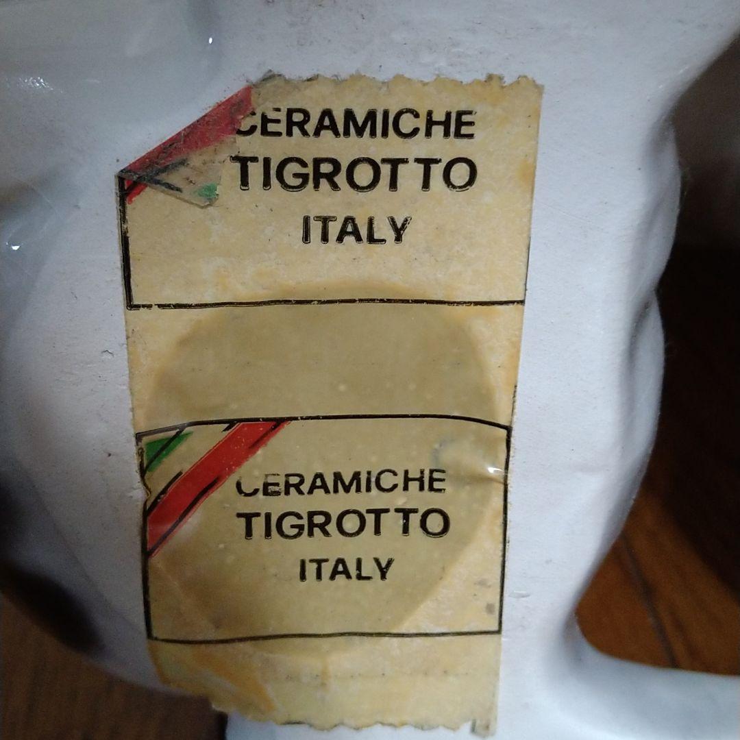 イタリア製陶器　ダルメシアン　高級置物　陶器　犬