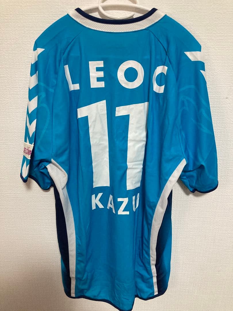 横浜FC 2006 2007ユニフォーム11 三浦知良 XO サイン入り　ホーム