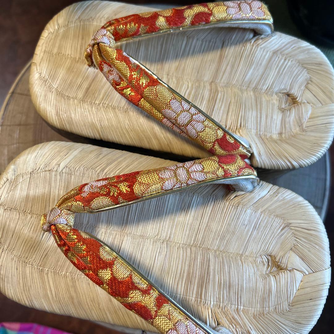 七五三、ぽっくり下駄　17cm