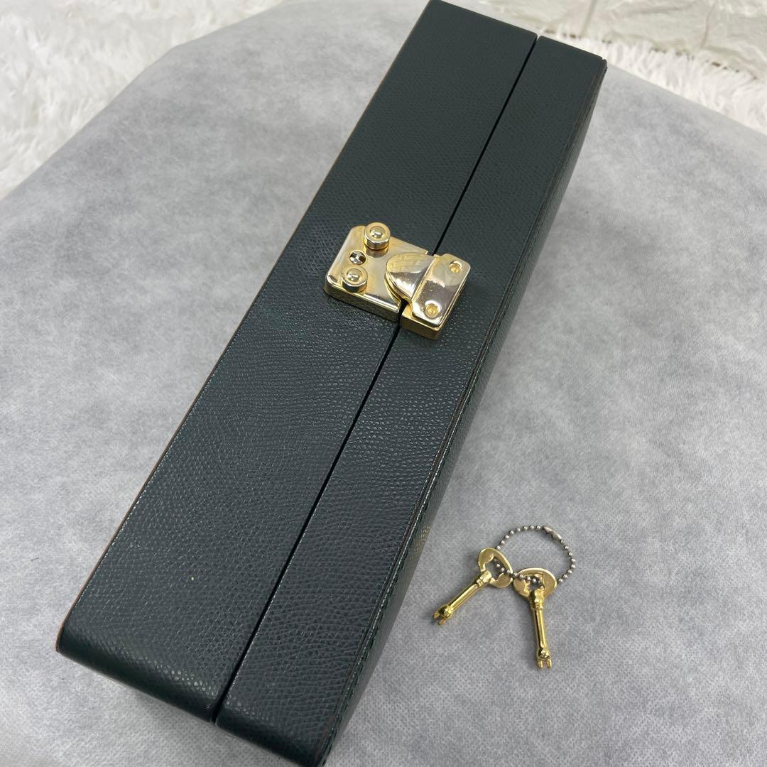 BALLY/バリー、腕時計ケース、ジュエリーケース、小物入れ、本革、鍵付き