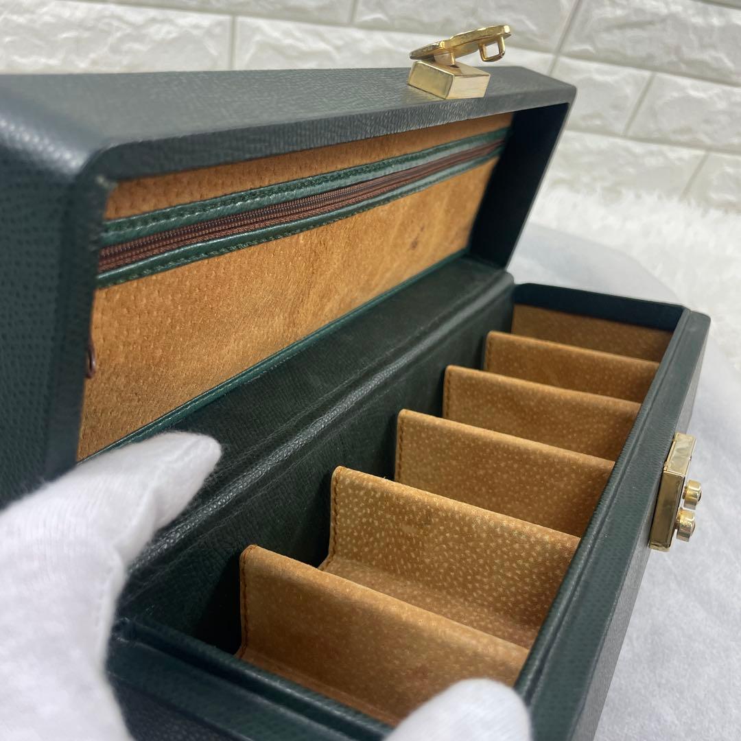 BALLY/バリー、腕時計ケース、ジュエリーケース、小物入れ、本革、鍵付き