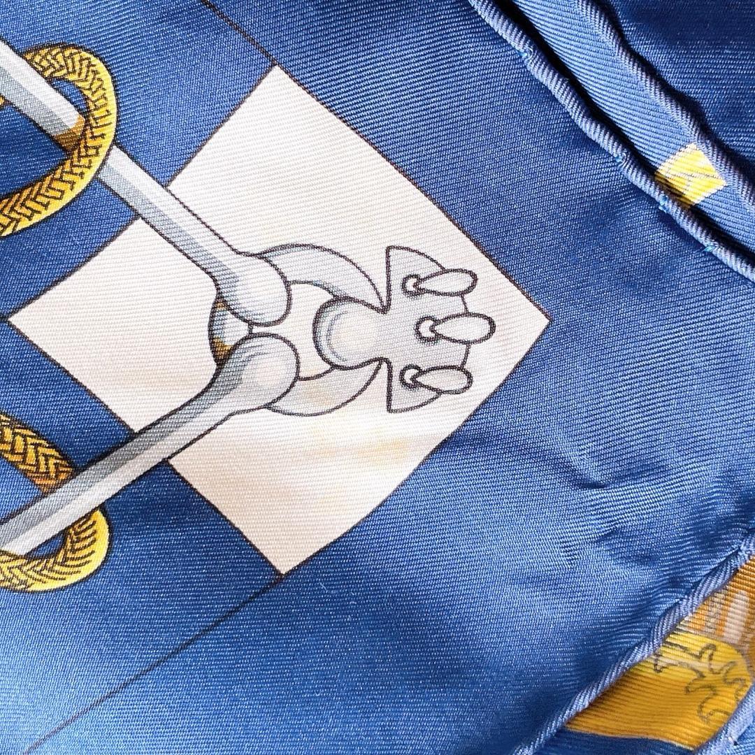 エルメス カレ90　CLIQUETIS クリケティス スカーフ シルク100%