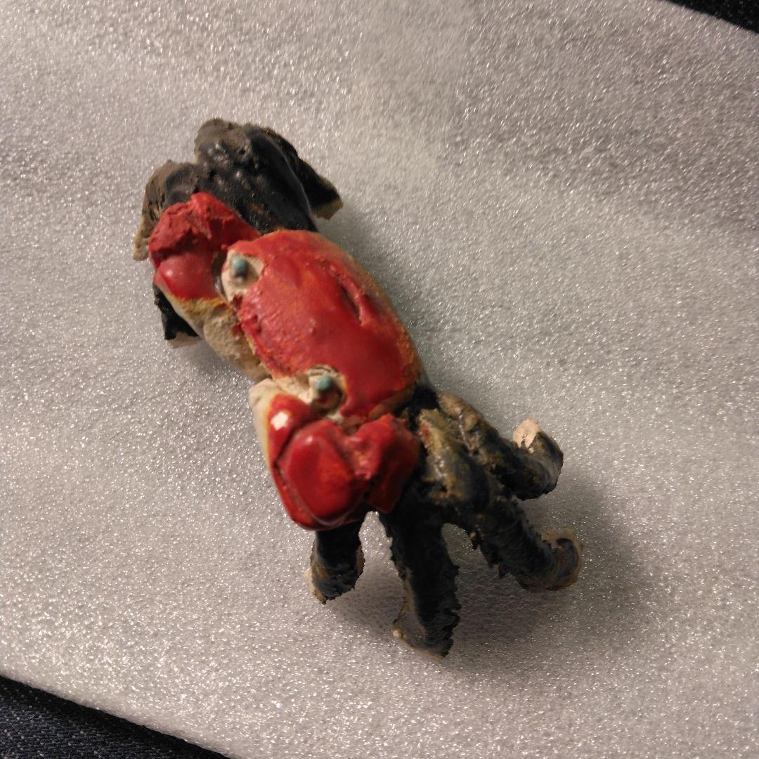 古い蟹　水月焼　楽山　二六