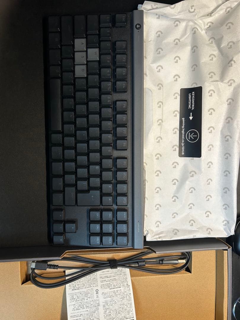 Logitech G515 RAPID TKLメカニカルキーボード