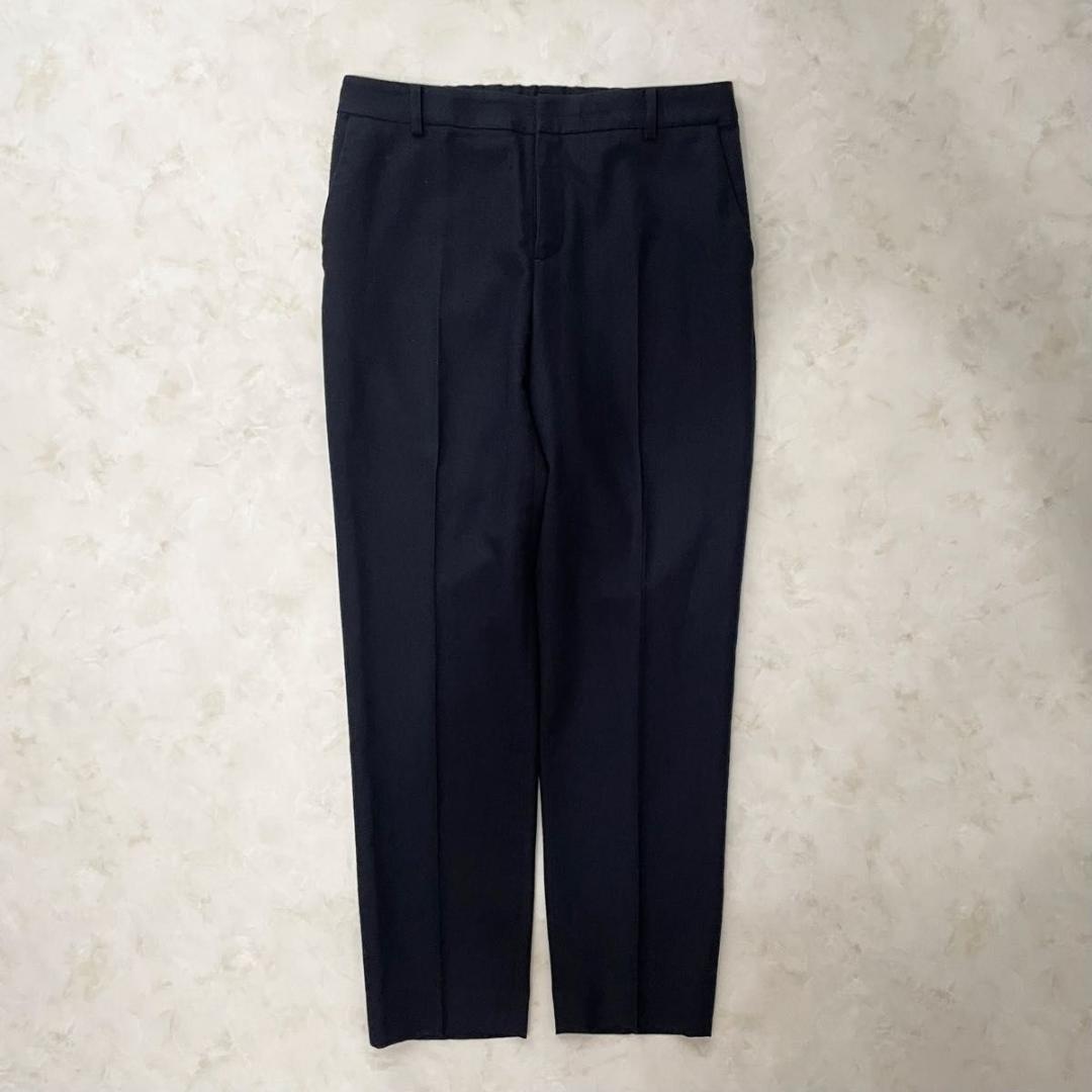 グリーンレーベルリラクシング　パンツスーツ　42 XL　ノーカラージャケット