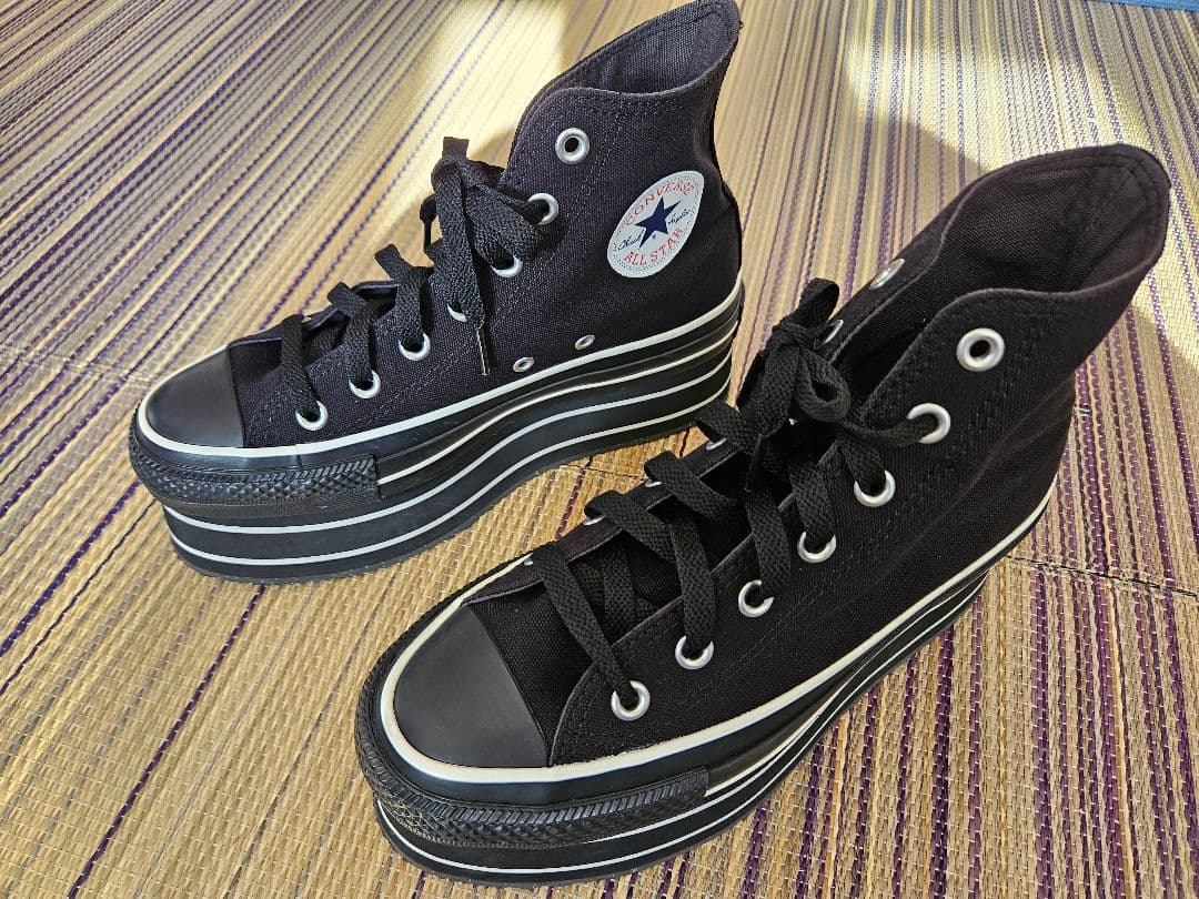 コンバースPAMEO POSE厚底スニーカー