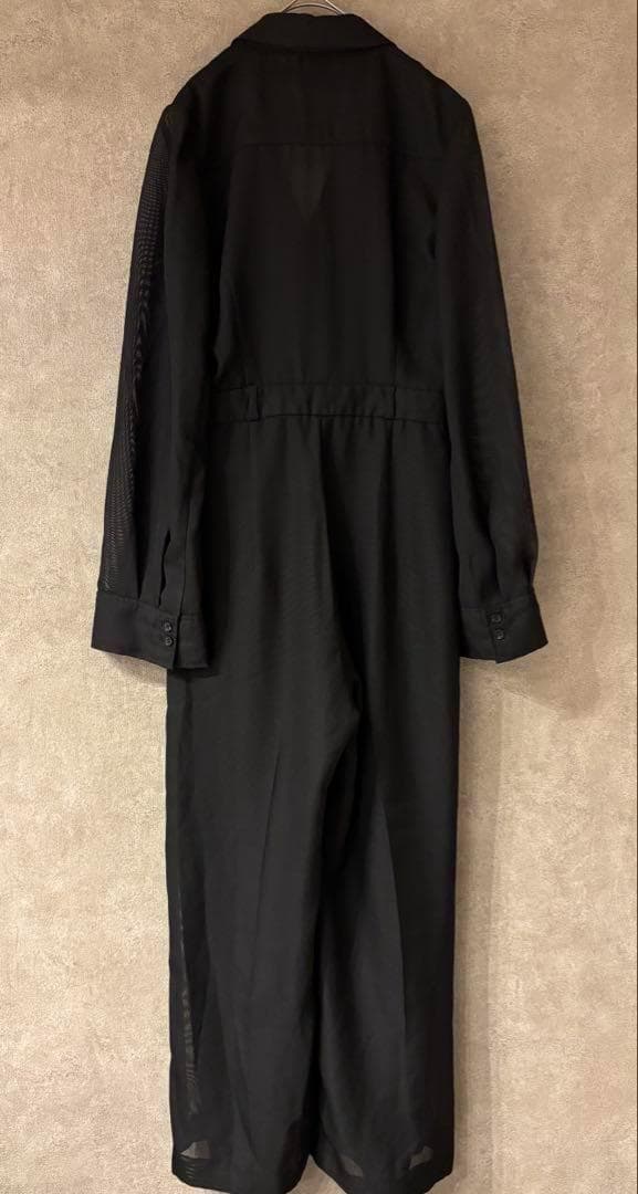 anuans アニュアンス　サファリシアーオールインワン 　ブラック　М　美品