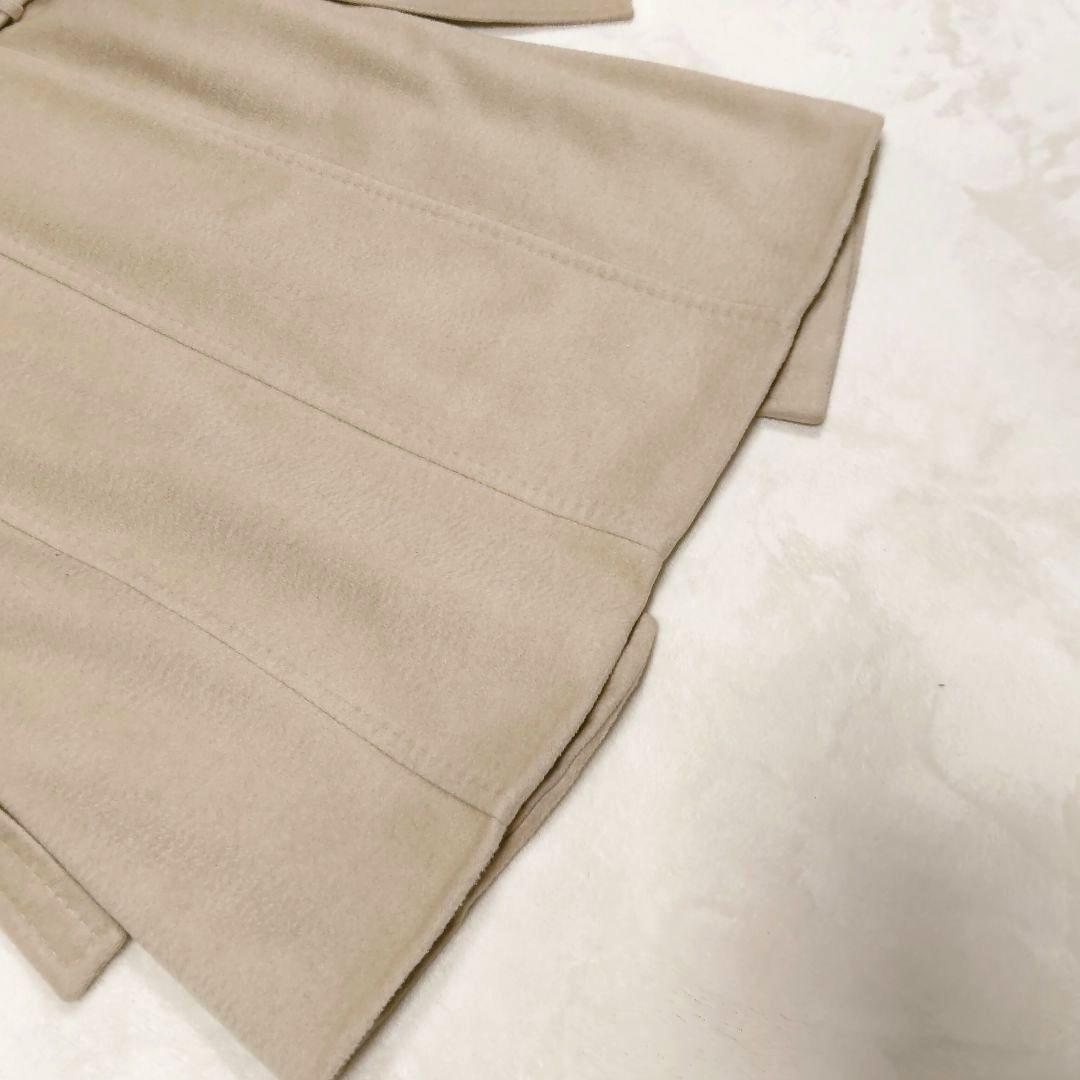 美品 マックスマーラ マニュエラ アイコンコート キャメル100% ベルト付き