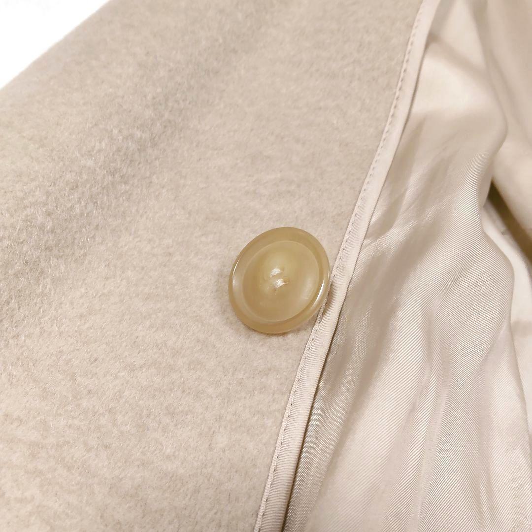 美品 マックスマーラ マニュエラ アイコンコート キャメル100% ベルト付き