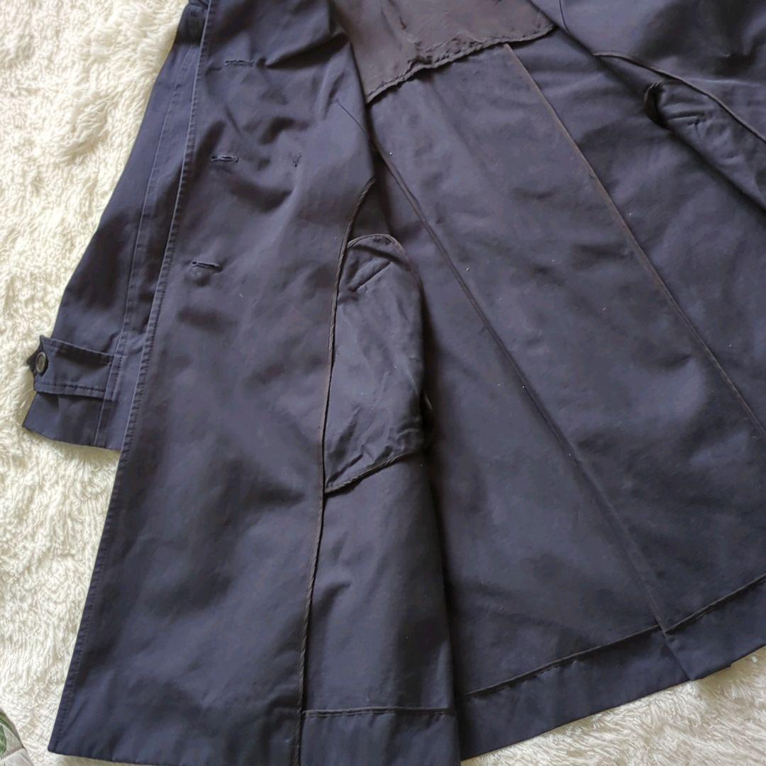 Miu Miu （ミュウミュウ）トレンチコート サイズ38　ネイビー　ベルト付