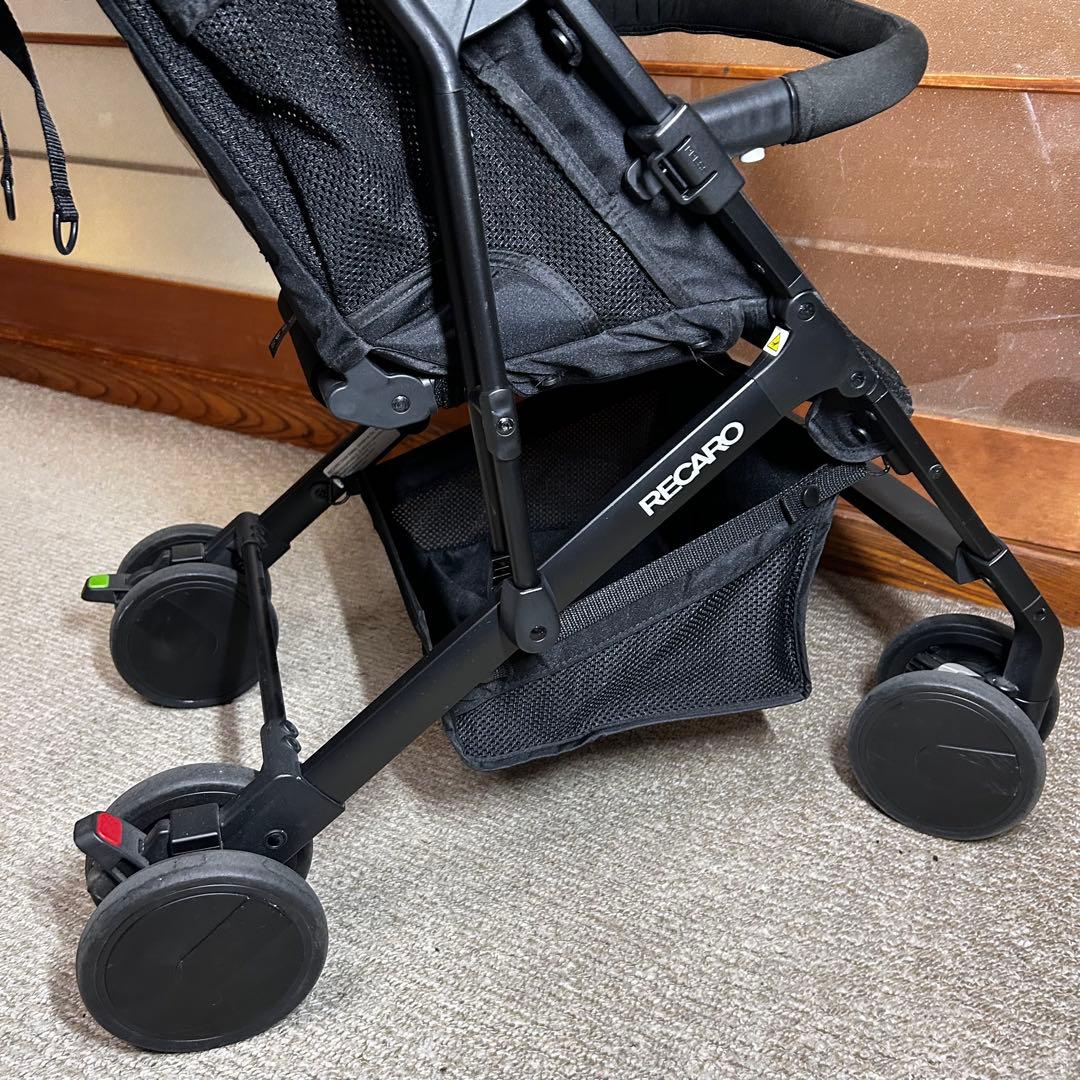 RECARO ベビーカー グレー イージーライフ 自立　折り畳
