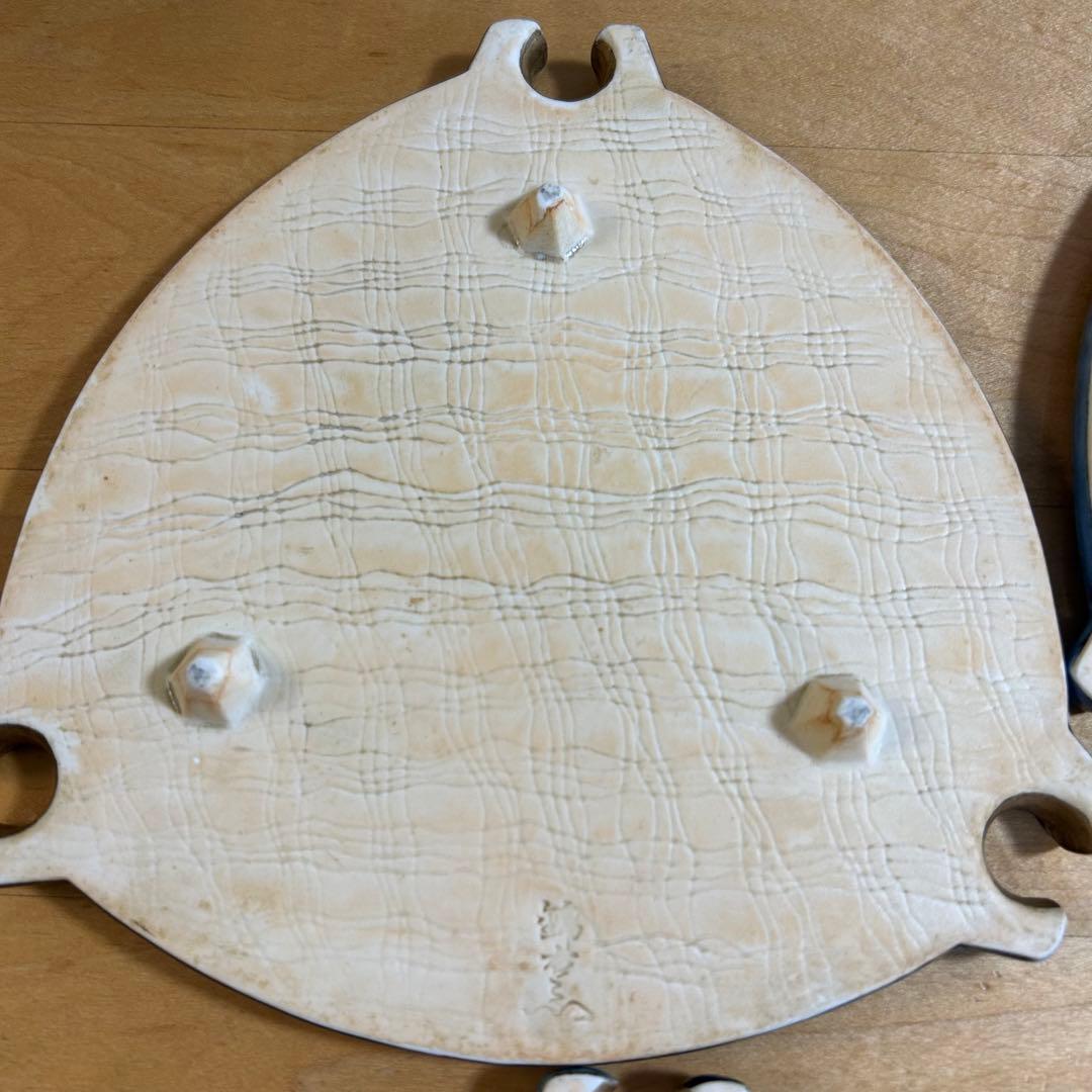 【未使用】有田焼 錦右衛門窯 変わり皿　中皿　平皿　4枚セット