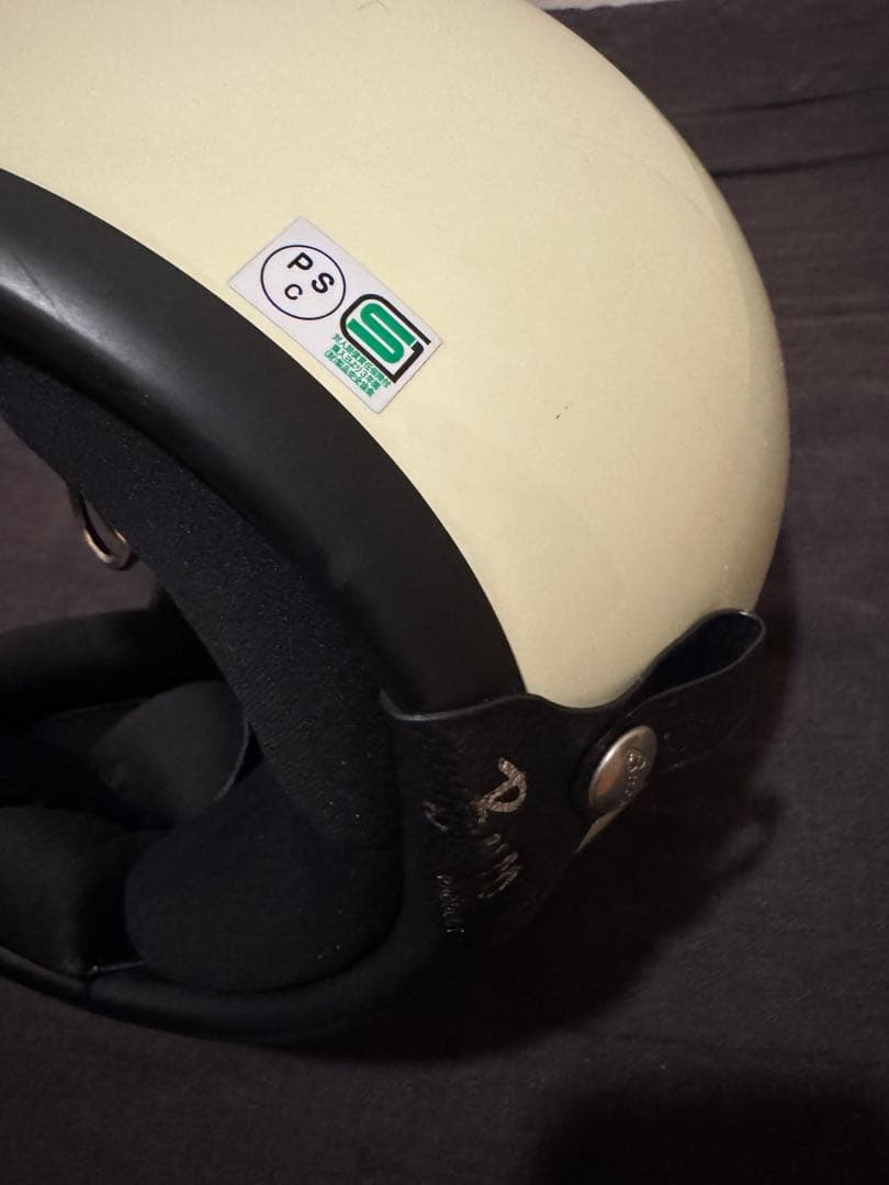 Extra Buco プレーンモデル アイボリー LARGE ジェットヘルメット